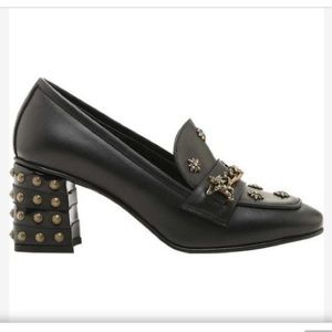 John Richmond Santa Fe Studded Loafer Sz EU39, NIB